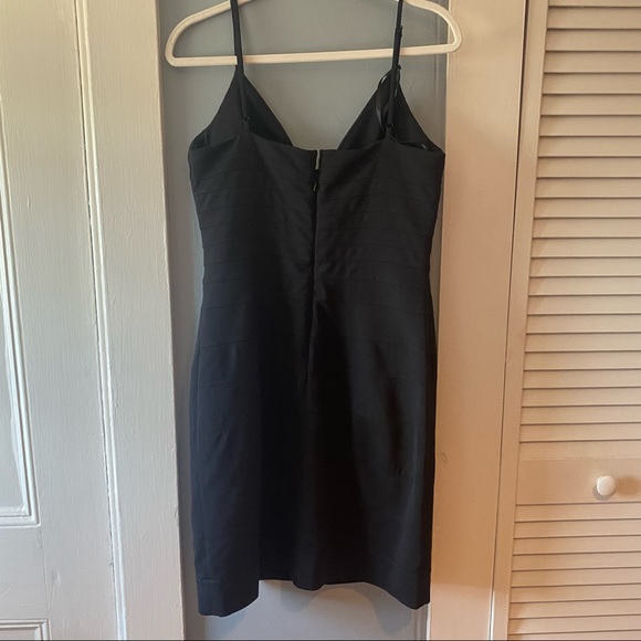 ☀️Max and Cleo Little Black cocktail dress bandage style Black size 10 - Picture 3 of 3